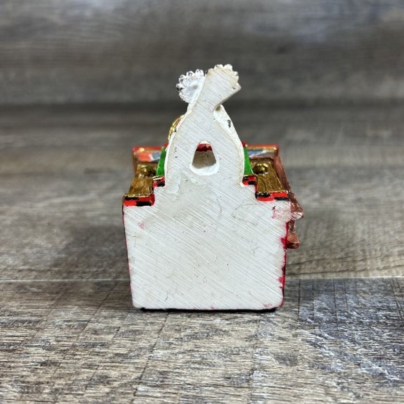 Dalmatian Dog in Fire Dept Doghouse Fire Station Christmas Ornament Fire Hydrant - Picture 10 of 10